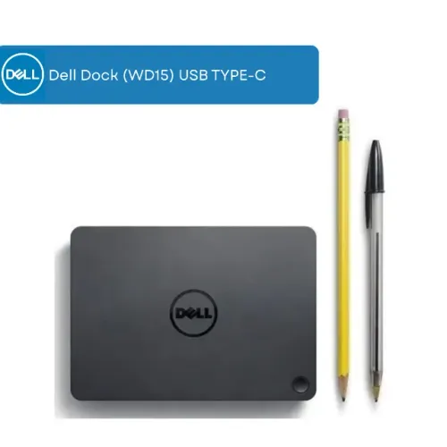 Dock Station Dell USB-C WD15 Hub Multiportas Duplo Monitor Original Garantia