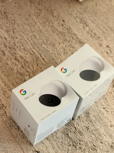 Câmera Google Nest Cam Battery Original Lacrada | Wi-Fi | Interna e Externa