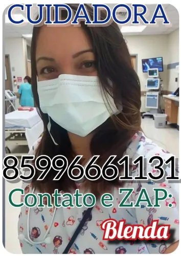 CUIDADORA HOSPITALAR EXPERIENTE