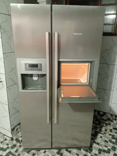 GELADEIRA SIDE BY SIDE INOX 127VOLTS ENTREGO 