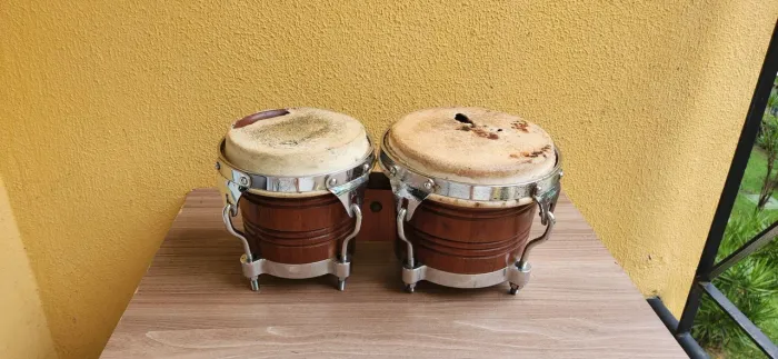 Bongo Percussão Madeira Raul 6.5"/ 8"