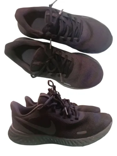 tênis nike revolution 5 preto 34 (usado/excelente)