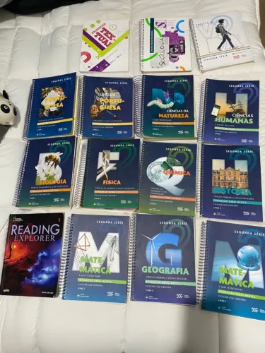 Kit Livros Mackenzie - Ensino Médio 2º Ano - Completo