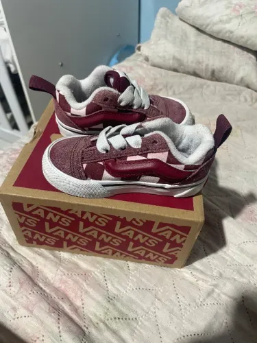 Vans Knu Skool Infantil Original - Tam. 20 + Caixa