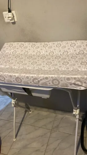 Banheira com suporte trocador Floripa Tutti Baby