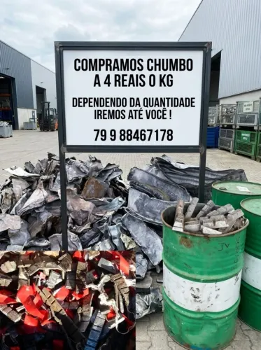 VOCÊ SABIA QUE CHUMBO VELHO VALE MUITO AQUI?
