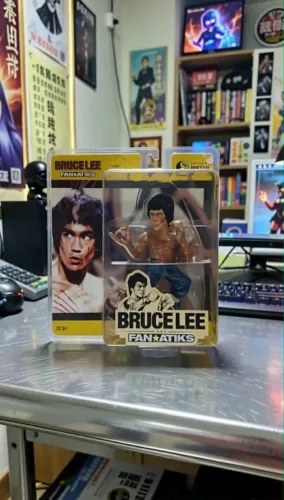 Figura De Ação Bruce Lee Colecionável Fanattiks