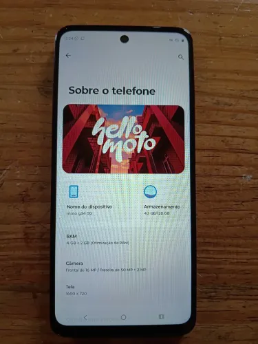 Celular Moto G34 5G + carregador original