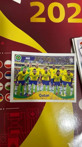 Álbum raro da copa de 2022 versão América Latina 