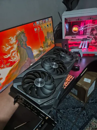RTX 3070 TI ROG STRIX ASUS COMPLETA