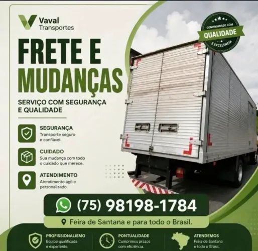 Frete e Mudança