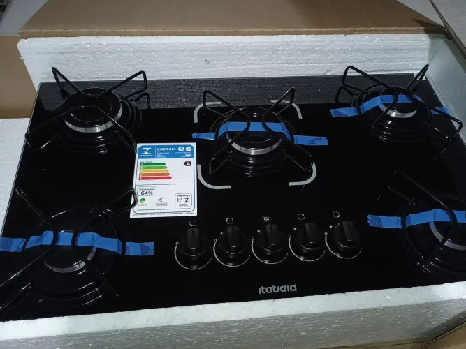 Cooktop NOVO na caixa