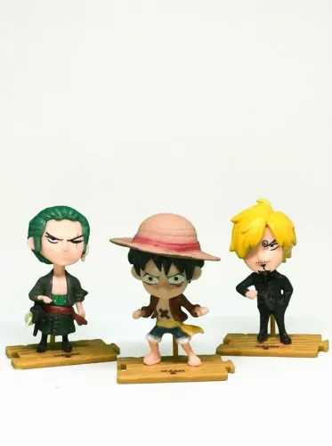 Lote de Miniaturas Colecionáveis One Piece