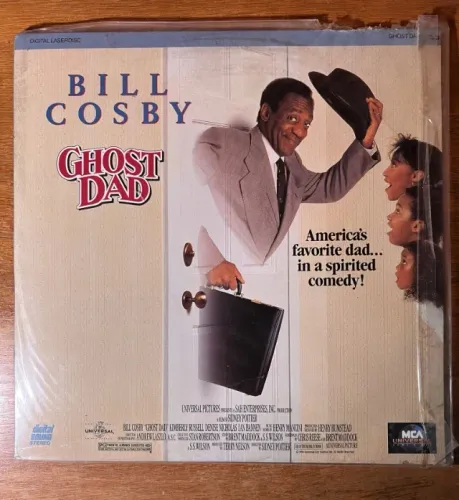 Laserdisc LD - Papai Fantasma (Ghost Dad) Bill Cosby - EM ÓTIMO ESTADO