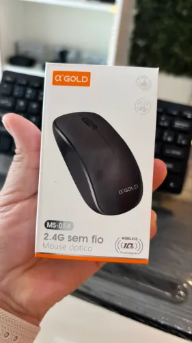 Mouse Óptico Sem Fio ?'GOLD MS-05A