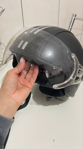 Capacete Kraft Couro