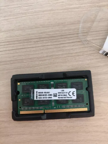 Memória RAM Notebook DDR3 8?GB 1600?MHz Kingston