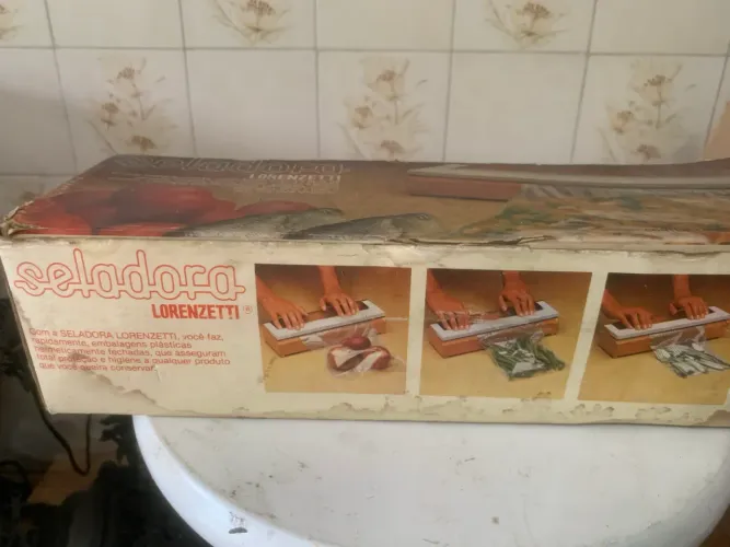 seladora a vácuo vintage da marca Lorenzetti