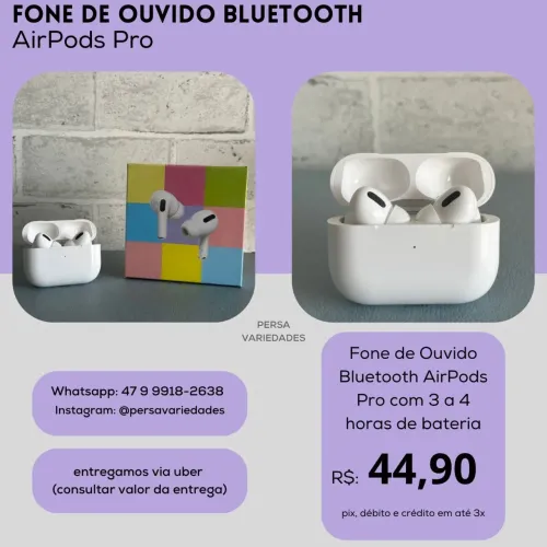 Fone Bluetooth AirPods Pro 