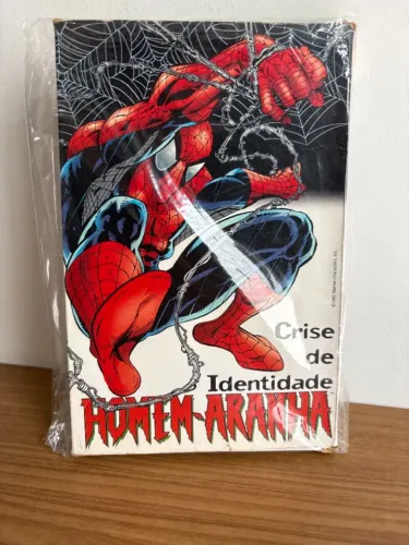 Box Homem-Aranha Crise de Identidade Completo 4 Edições Abril 1999 Marvel