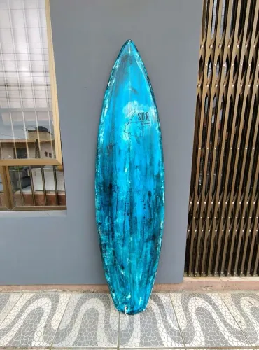 Prancha single fin 6'1" / 30 L. Epóxi
