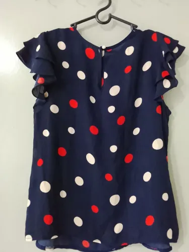 Blusa de bolinhas feminina M