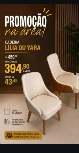 Cadeiras em Madeira (Promoção)