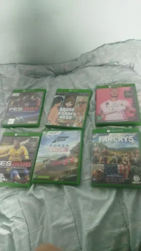 Jogos Xbox 6 jogos por 250