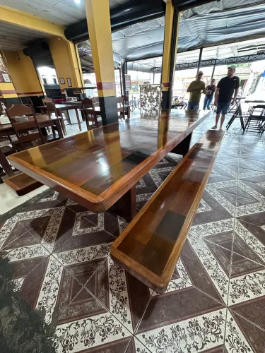 Mesas de tacos 3 metros por 1 de largura 