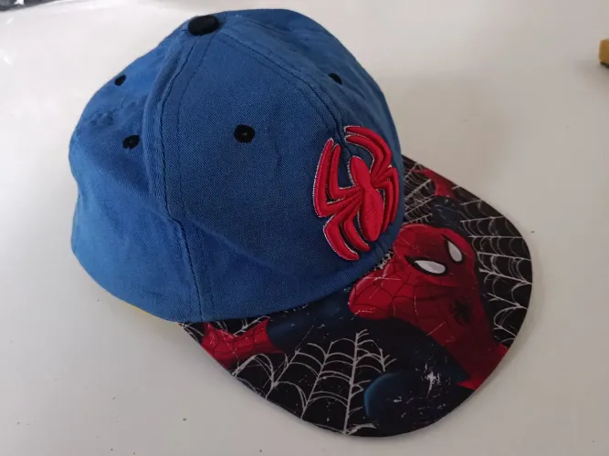 Boné Spiderman Original Novo Lacrado Com Regulagem