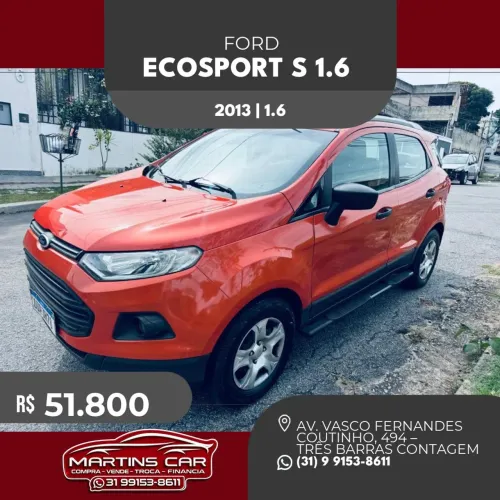 Ford Ecosport S 1.6 16V Flex 5P 2013