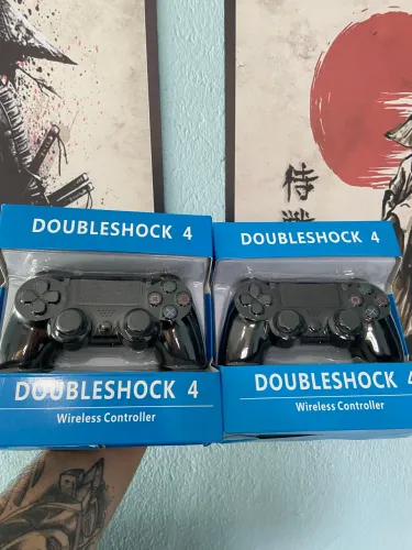 Kit PS4 Pronta Entrega | 2 Controles + Carregador Duplo