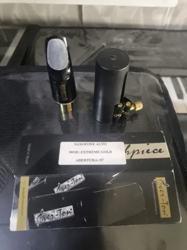Boquilha Everton Extreme Gold 7 para sax Alto