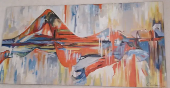 Quadro de cabeceira de cama casal