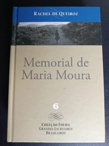 Livro Rachel de Queiróz: Memorial de Maria Moura-Col. Folha Grandes Escritores Brasileiros
