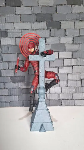 Marvel Legends Cruz Demolidor ou Homem Aranha impressão 3D pode ser usado por Marfex 
