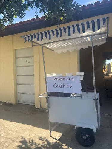 Vende-se carrinho multiuso para trabalhar na Romaria 