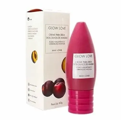 Creme para Área dos Olhos Glow Love Ameixa | Hidratação Intensa