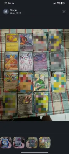 Cartas de Pokémon original
