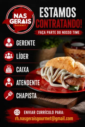Nas Gerais Gourmet contrata