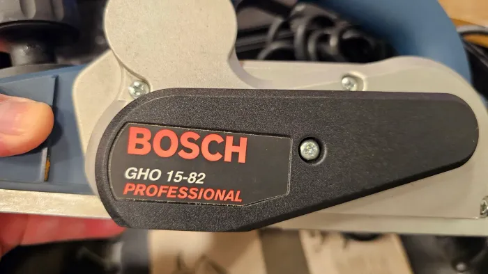 Plaina Elétrica Bosch GHO 15-82 Professional 600W - Excelente Estado (a toda prova)