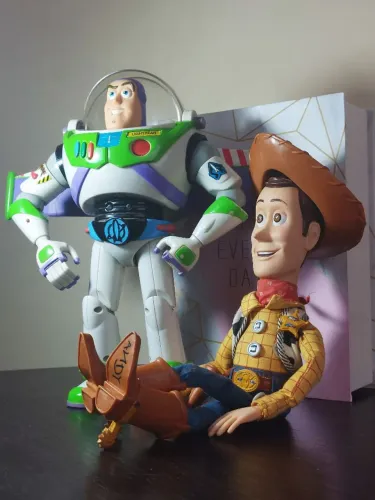 Buzz e Woody da Hasbro 2001