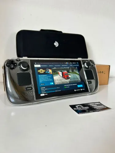 Steam Deck 256GB Completo!! (Aceito Cartão)