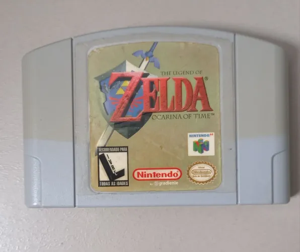 Jogo The legend Zelda ocarina of time original para Nintendo 64