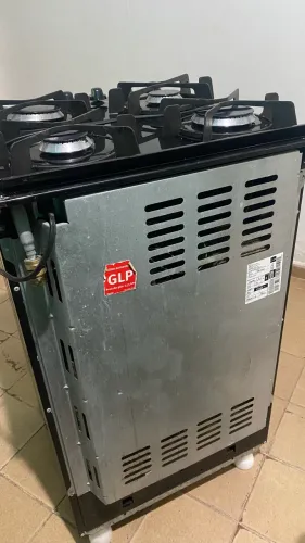Fogão 4 Bocas Electrolux Acendimento Automático 52gp Cor Preto