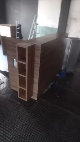 Balcão de atendimento recepção 