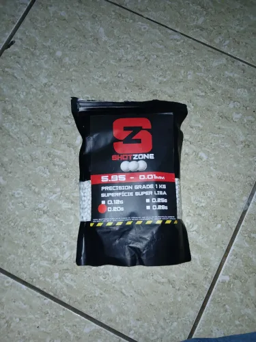 Esferas Plásticas BBs ShotZone 0.20g