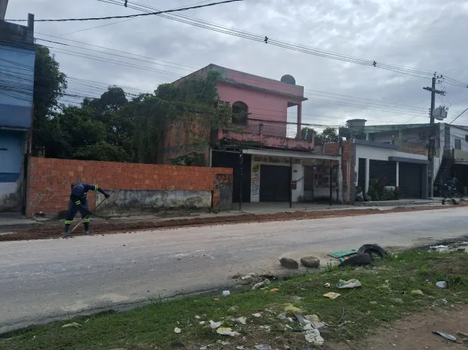 Terreno com casa