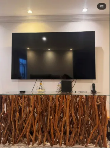 Aparador de luxo em raízes arte frame home Búzios