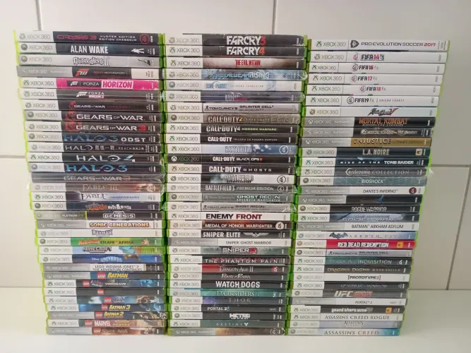 Jogos Xbox 360 Originais VALORES INDIVIDUAIS a partir R$60